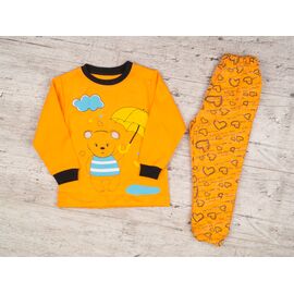 Фотография Пижама детская на мальчика 2527 orange р.2-6 "OL" недорого оптом от прямого поставщика