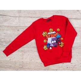 Фотография Батник детский на мальчика 0216 red р.4-8 "OL" недорого оптом от прямого поставщика