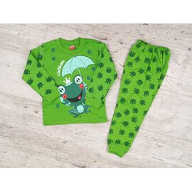 Фотография Пижама детская на мальчика 301021 green р.1-3 "OL" недорого оптом от прямого поставщика