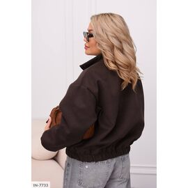 Бомбер жіночий великого розміру р.50-52;54-56;58-60 (4кол.) "VIKA" купити недорого від прямого постачальника