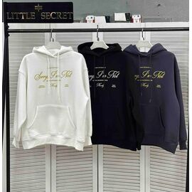 Фотография Худи женское 500234 navy р.S-L "Little Secret" недорого оптом от прямого поставщика