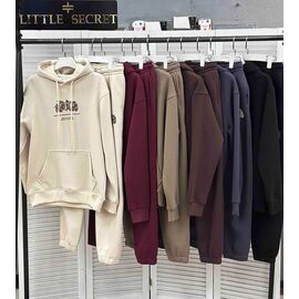 Костюм спортивний жіночий 500238 d.beige р.M-2XL "Little Secret" недорого оптом від прямого постачальника