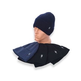 Шапка підліткова тепла Y17-1 mix р.54-56 "Red Hat" недорого оптом від прямого постачальника