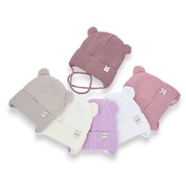 Фотография Шапка детская зимняя унисекс Y25-3D mix р.0-6 "Red Hat" недорого оптом от прямого поставщика