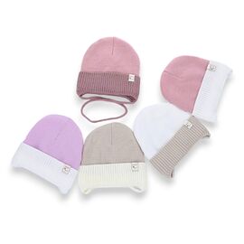 Фотография Шапка детская зимняя унисекс Y25-4D mix р.0-6 "Red Hat" недорого оптом от прямого поставщика