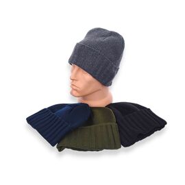 Фотография Шапка подростковая тёплая Y33-1 mix р.54-58 "Red Hat" недорого оптом от прямого поставщика