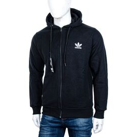 Кофта спортивна чоловіча Батник black р.48-54 "Denis sport" недорого оптом від прямого постачальника