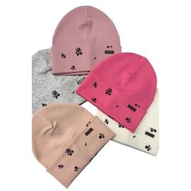 Фотография Шапка детская на девочку CN1316 mix р.50-52 "SELFI" недорого оптом от прямого поставщика