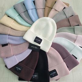 Фотография Шапка женская CN1320 mix р.56-60 "SELFI" недорого оптом от прямого поставщика