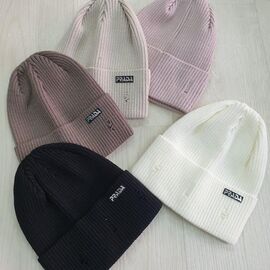 Фотография Шапка женская CN1351 mix р.56-60 "SELFI" недорого оптом от прямого поставщика