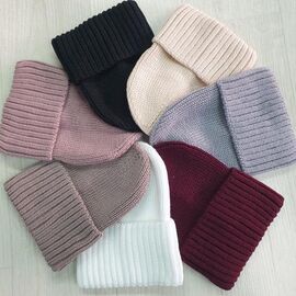 Фотография Шапка женская CN1367 mix р.56-60 "SELFI" недорого оптом от прямого поставщика