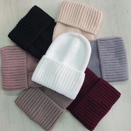 Фотография Шапка женская CN1368 mix р.56-60 "SELFI" недорого оптом от прямого поставщика