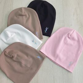 Фотография Шапка детская на девочку CN1386 mix р.54-56 "SELFI" недорого оптом от прямого поставщика