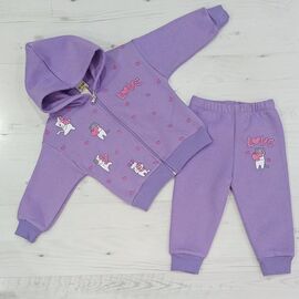 Костюм дитячий на дівчинку 14577 lilac р.1-3 "MALIBU" недорого оптом від прямого постачальника