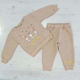 Фотография Костюм детский на девочку 3453 l.beige р.2-5 "MALIBU" недорого оптом от прямого поставщика