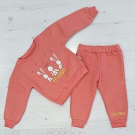 Фотография Костюм детский на девочку 3453 peach р.2-5 "MALIBU" недорого оптом от прямого поставщика