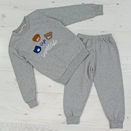 Фотография Костюм детский на мальчика 5567 grey р.3-7 "MALIBU" недорого оптом от прямого поставщика