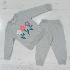 Фотография Костюм детский на девочку 5567-1 grey р.3-7 "MALIBU" недорого оптом от прямого поставщика