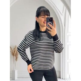 Фотография Свитер женский 25501 black р.46-52 "PULSE" недорого оптом от прямого поставщика