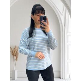 Фотография Свитер женский 25501 l.blue р.46-52 "PULSE" недорого оптом от прямого поставщика