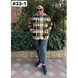 Сорочка жіноча 33-1 yellow р.48-54 "ZLATA" недорого оптом від прямого постачальника