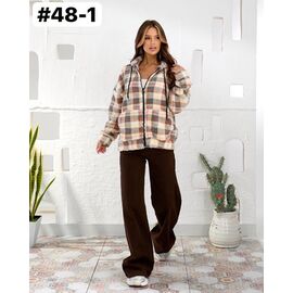 Фотография Куртка женская демисезонная 48-1 grey р.42-54 "ZLATA" недорого оптом от прямого поставщика