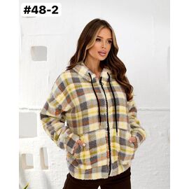 Фотография Куртка женская демисезонная 48-2 beige р.42-54 "ZLATA" недорого оптом от прямого поставщика