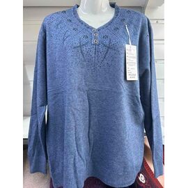 Светр жіночий AB19 mix р.52-56 "P.HEY" недорого оптом від прямого постачальника