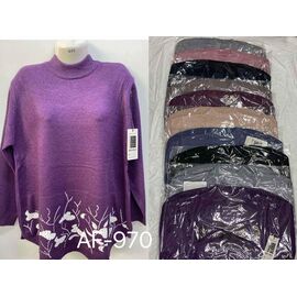 Светр жіночий AF970 mix р.52-58 "P.HEY" недорого оптом від прямого постачальника