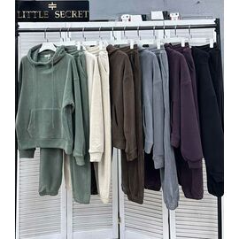 Фотография Костюм спортивный женский 35010 beige р.M-XL "Little Secret" недорого оптом от прямого поставщика