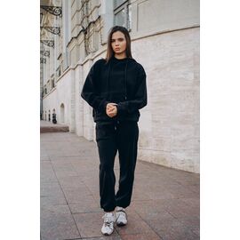 Фотография Костюм спортивный женский 35010 black р.M-XL "Little Secret" недорого оптом от прямого поставщика
