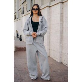 Костюм спортивний жіночий теплий K007 l.grey р.M-XL "Little Secret" недорого оптом від прямого постачальника