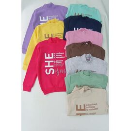 Светер Дитячий на дівчинку 14380 mint р.9-12 "Meloria" недорого оптом від прямого постачальника