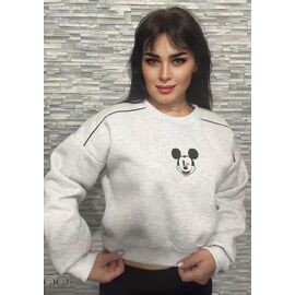 Фотография Свитер женский 0051 grey р.44-46 "Newe" недорого оптом от прямого поставщика