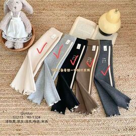 Лосини дитячі теплі на дівчинку 51213 d.grey р.90-130 "Meloria" недорого оптом від прямого постачальника