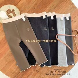 Лосини дитячі теплі на дівчинку 51217 l.grey р.90-130 "Meloria" недорого оптом від прямого постачальника