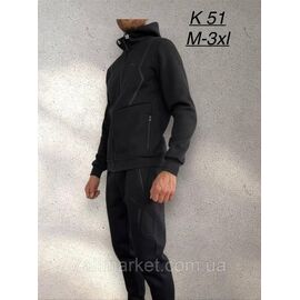 Фотография Спортивный костюм мужской на флисе размеры 48-56 (4цв) "SPORT" недорого от прямого поставщика