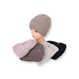 Шапка зимова жіноча QW002-1 на флісі mix р.56-60 "Angelica" недорого оптом від прямого постачальника