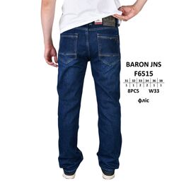 Джинси чоловічі F6515 blue р.31-38 "God Baron" недорого оптом від прямого постачальника