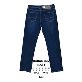 Джинси чоловічі F6511 blue р.32-42 "God Baron" недорого оптом від прямого постачальника