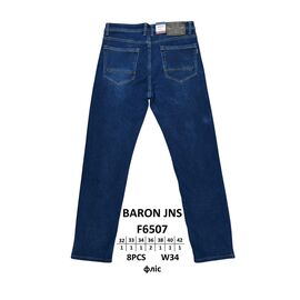 Джинси чоловічі F6507 blue р.32-42 "God Baron" недорого оптом від прямого постачальника