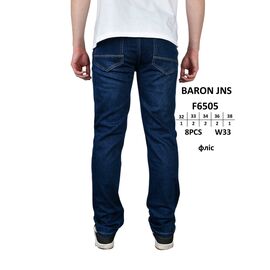 Джинси чоловічі F6505 blue р.32-38 "God Baron" недорого оптом від прямого постачальника