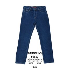 Джинси чоловічі F6512 blue р.36-46 "God Baron" недорого оптом від прямого постачальника
