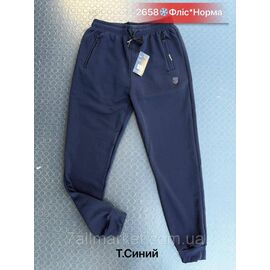 Спортивні штани чоловічі, на флісі/манжеті розміри M — 3xl (46-54) (3кв) "NICOLAS" недорого від прямого постачальника