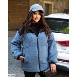 Куртка тедді р.50-52;54-56;58-60;62-64 (6кол.) "LETTI" купити недорого від прямого постачальника