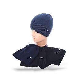 Шапка чоловіча зимова YNW001-7 на флісі mix р.56-60 "Angelica" недорого оптом від прямого постачальника