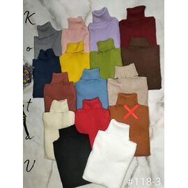 Фотография Гольф женский 118-3 brown р.42-46 "Kosta" недорого оптом от прямого поставщика