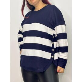 Фотография Свитер женский 2727 navy р.48-52 "Kosta" недорого оптом от прямого поставщика