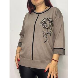 Светр жіночий 815 beige р.48-52 "Kosta" недорого оптом від прямого постачальника