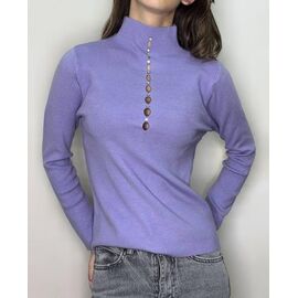 Фотография Гольф женский 9029 lilac р.42-46 "Kosta" недорого оптом от прямого поставщика